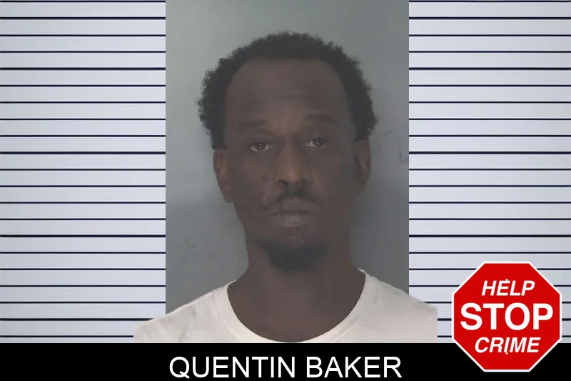 Quentin Baker mugshot