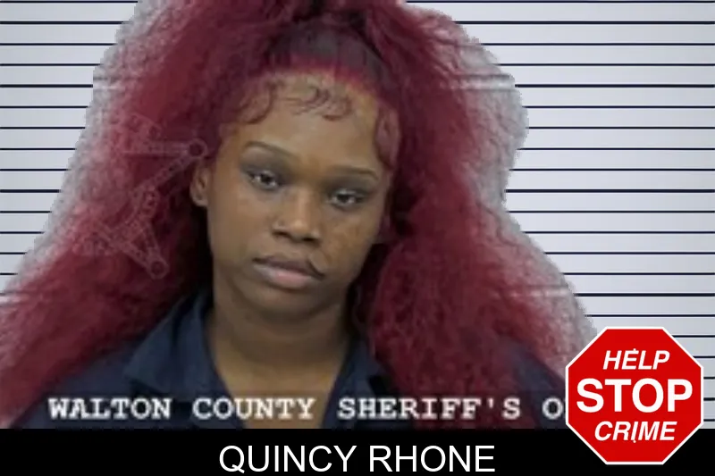 Quincy Rhone mugshot – Walton County , Georgia Quincy Rhone mugshot