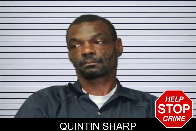 Quintin Sharp mugshot
