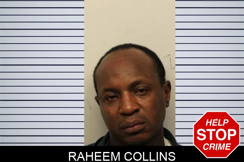 Raheem Collins mugshot