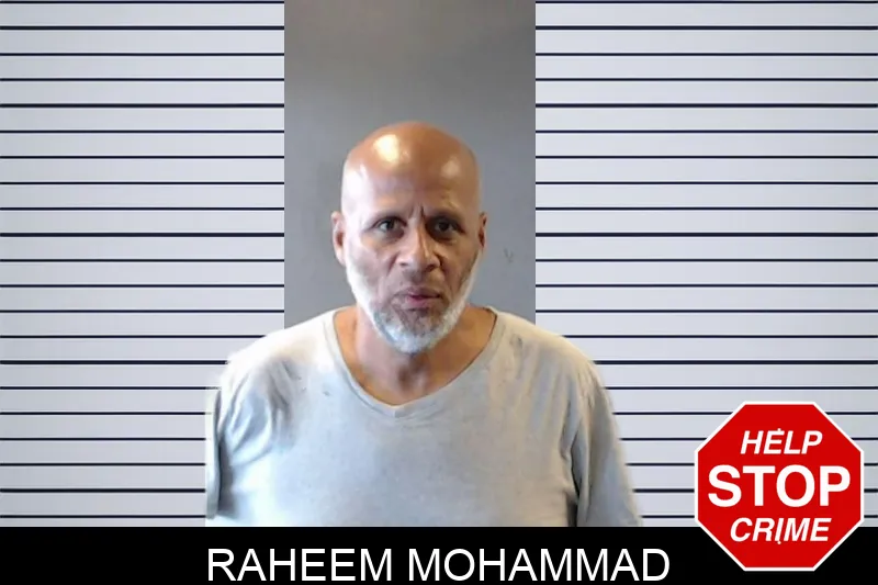 Raheem Mohammad mugshot