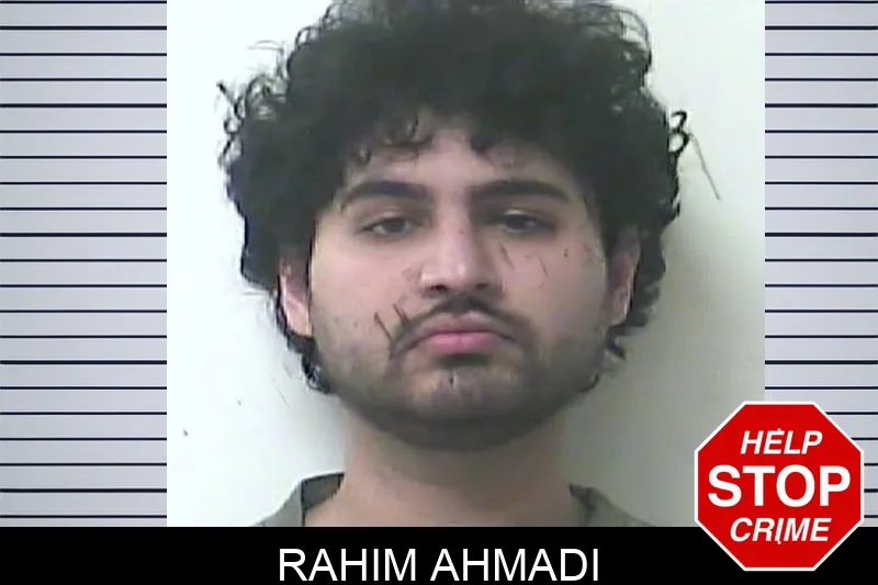 Rahim Ahmadi mugshot