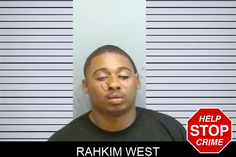 Rahkim West mugshot