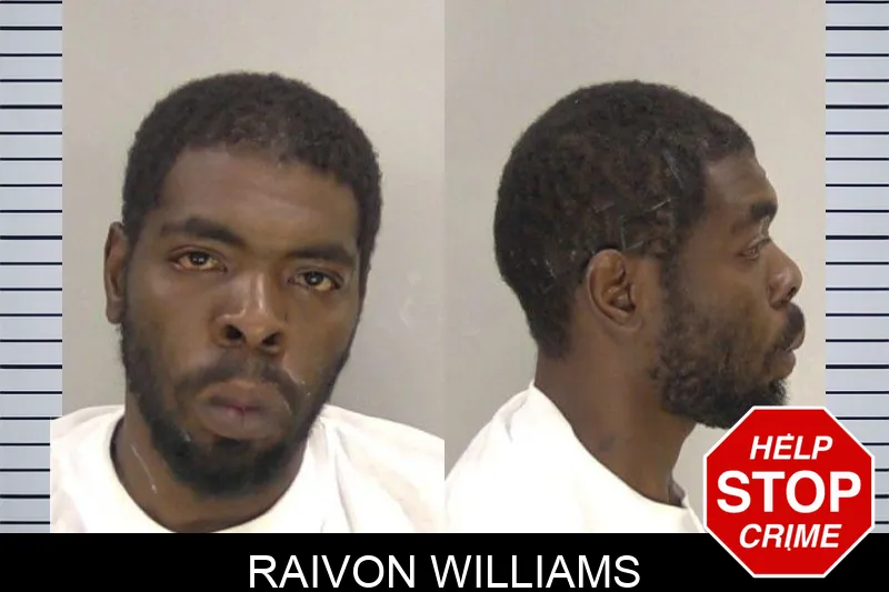 Raivon Williams mugshot
