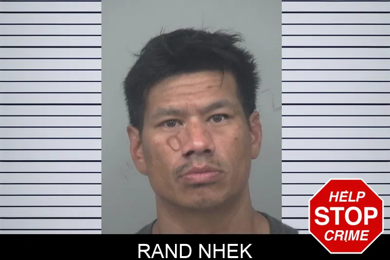 Rand Nhek mugshot