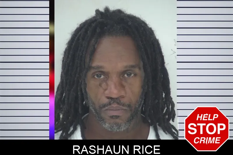 Rashaun Rice mugshot