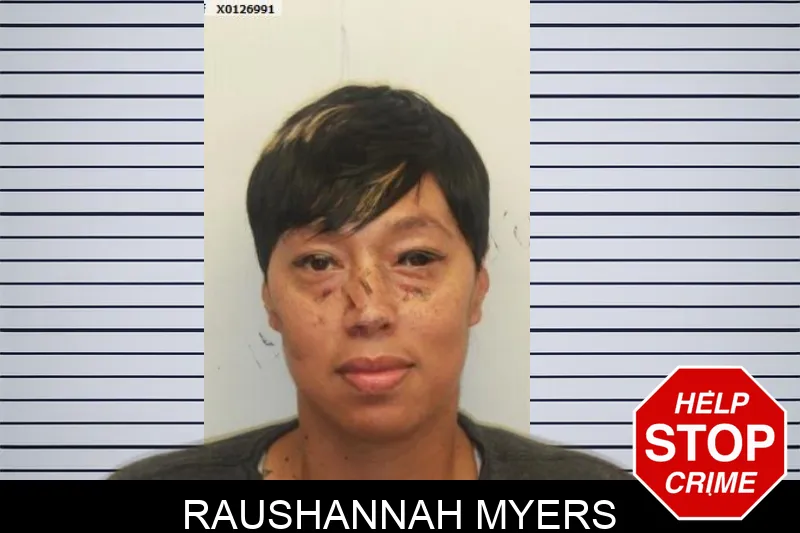 Raushannah Myers mugshot