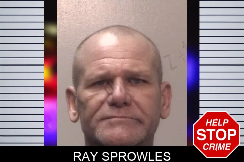 Ray Sprowles mugshot