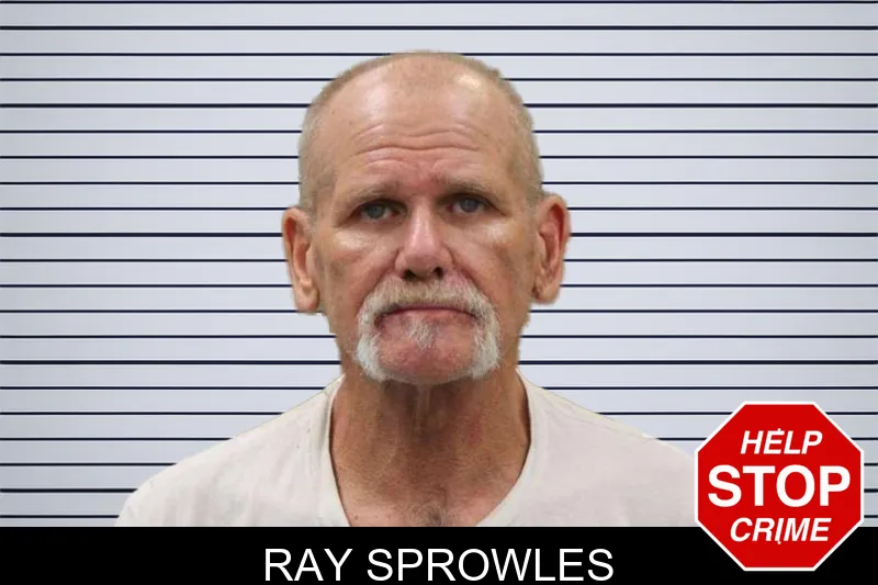 Ray Sprowles mugshot