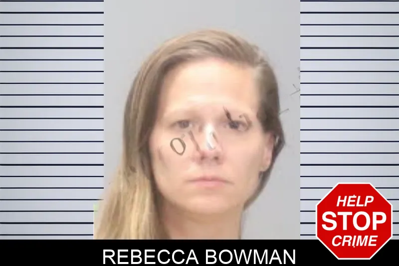 Rebecca Bowman mugshot