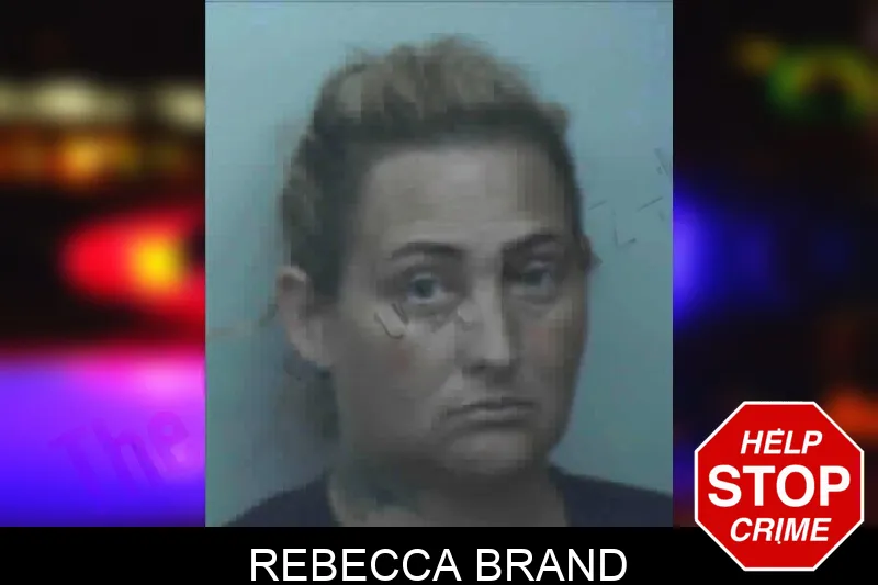 Rebecca Brand mugshot