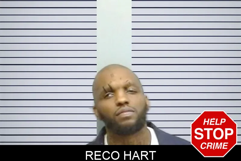 Reco Hart mugshot