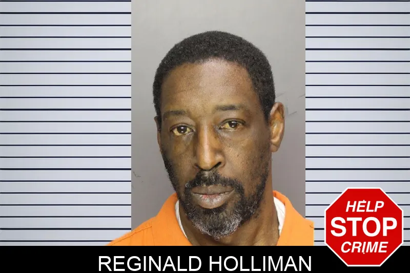 Reginald Holliman mugshot