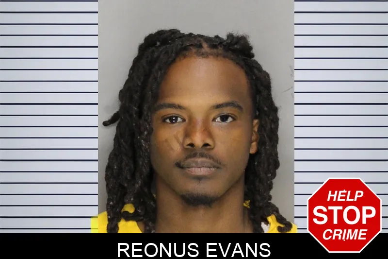 Reonus Evans mugshot