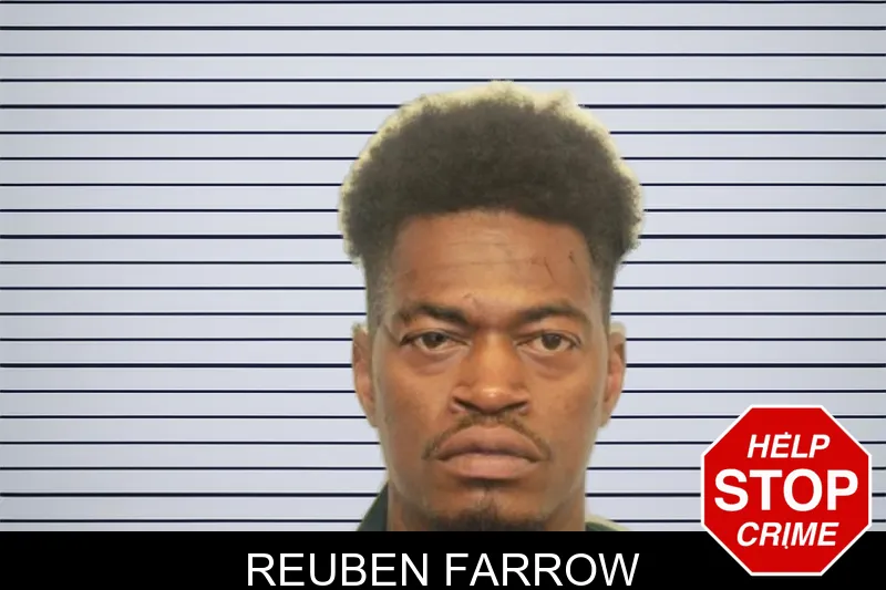 Reuben Farrow mugshot