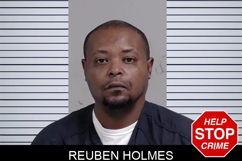 Reuben Holmes mugshot