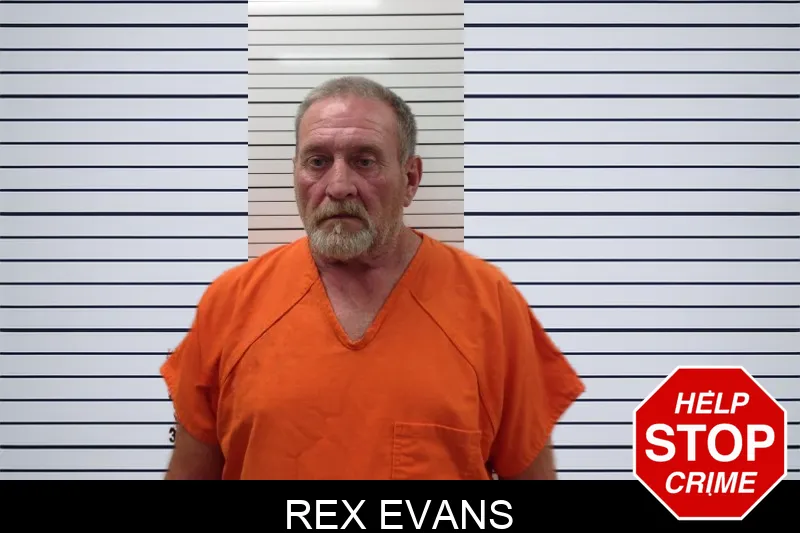 Rex Evans mugshot