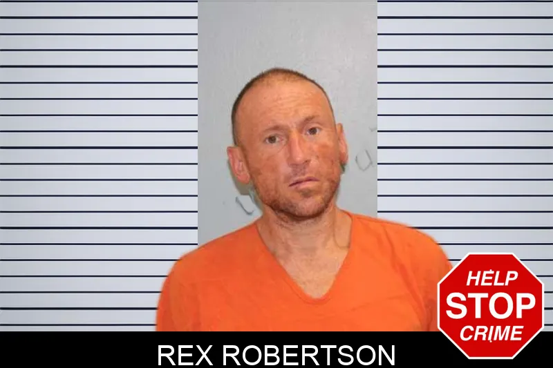 Rex Robertson mugshot