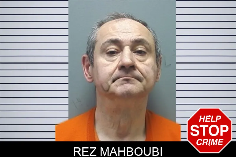 Rez Mahboubi mugshot