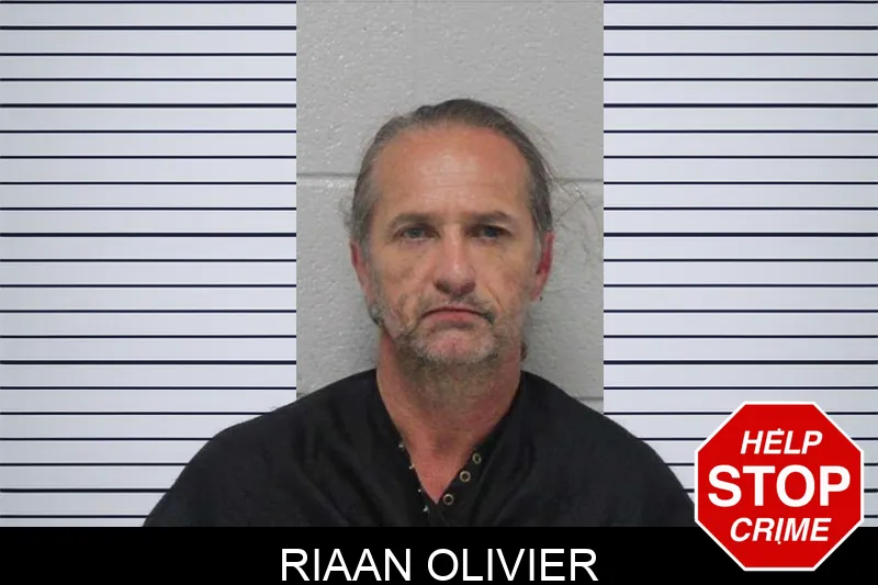 Riaan Olivier mugshot