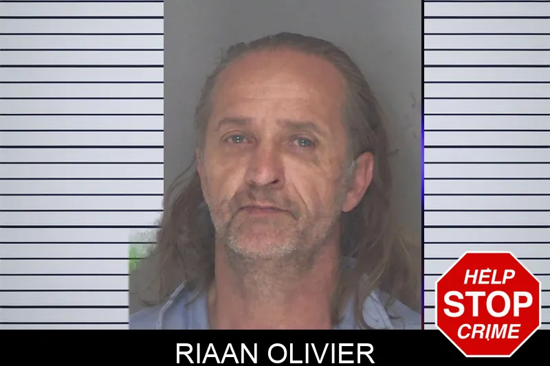 Riaan Olivier mugshot