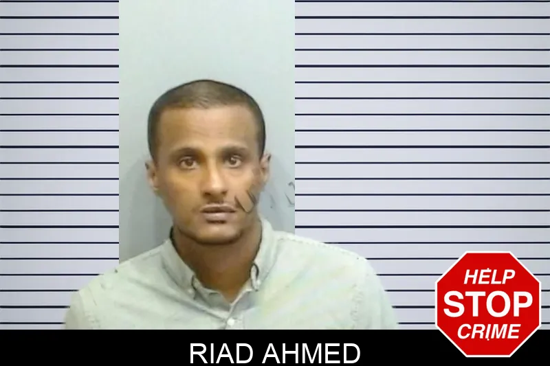 Riad Ahmed mugshot
