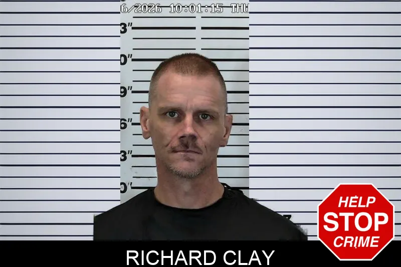 Richard Clay mugshot