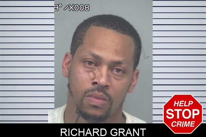 Richard Grant mugshot