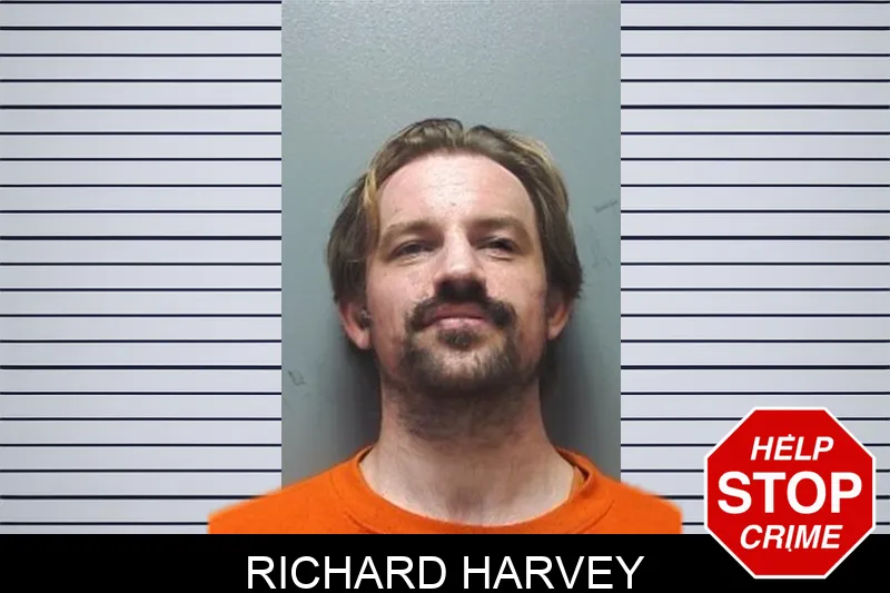 Richard Harvey mugshot