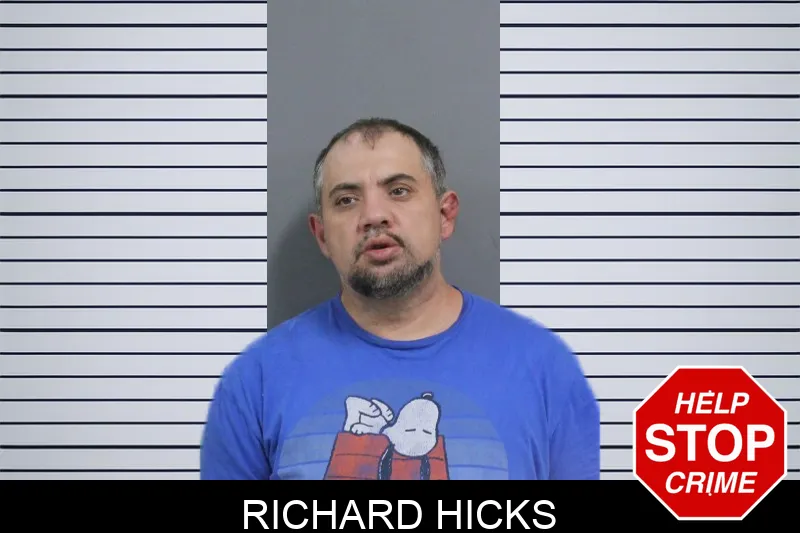 Richard Hicks mugshot