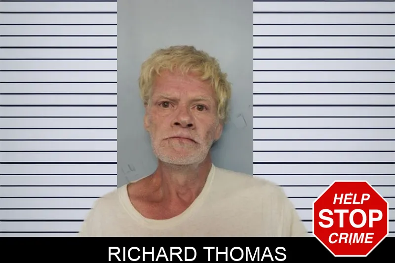 Richard Thomas mugshot