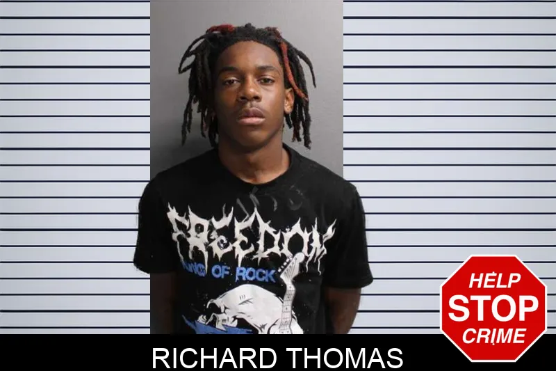 Richard Thomas mugshot
