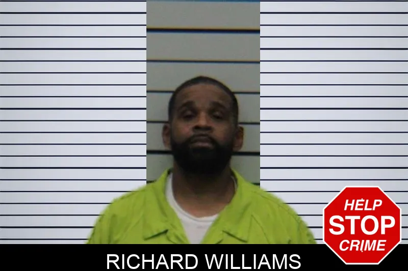Richard Williams mugshot