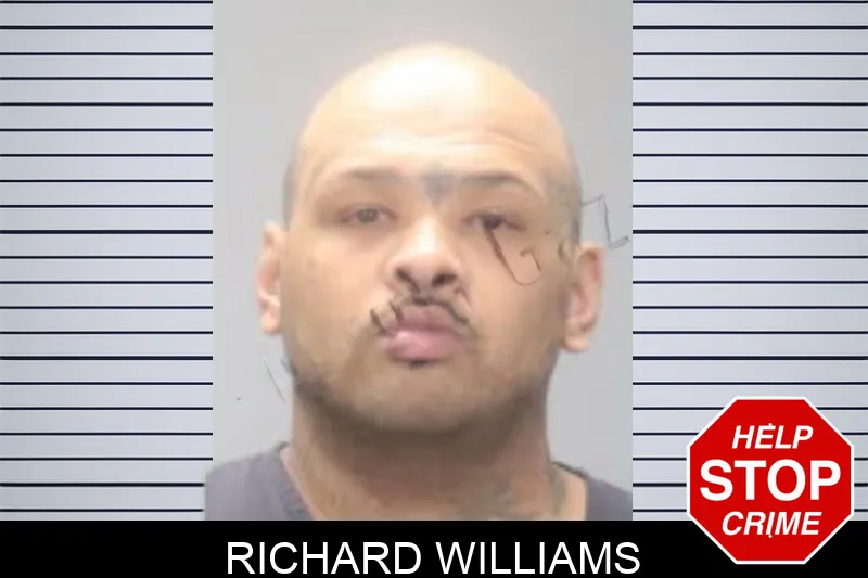 Richard Williams mugshot