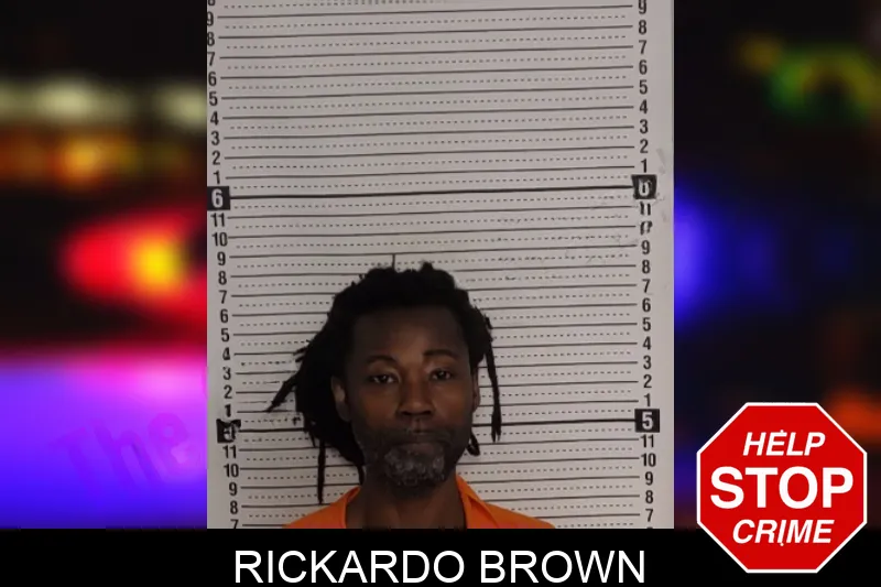 Rickardo Brown mugshot