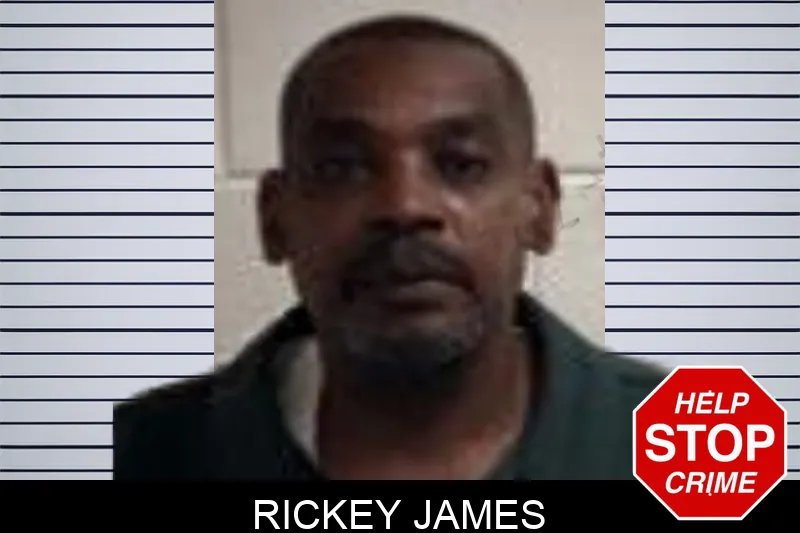 Rickey James mugshot