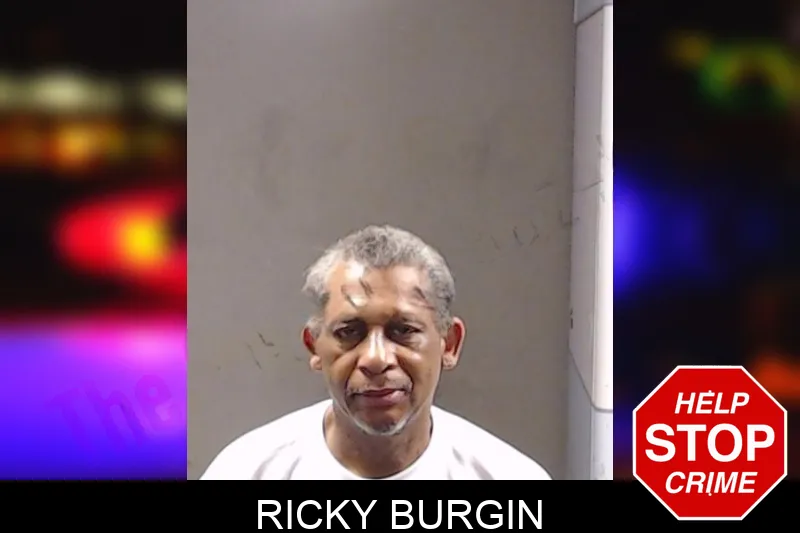 Ricky Burgin mugshot
