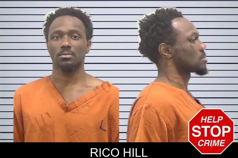 Rico Hill mugshot