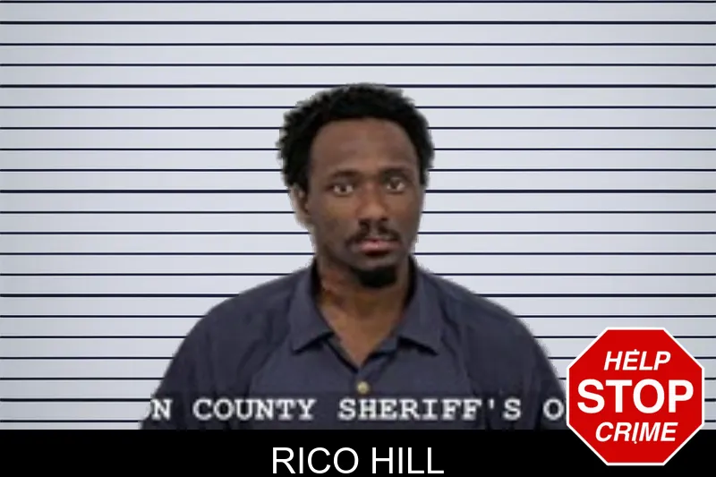 Rico Hill mugshot
