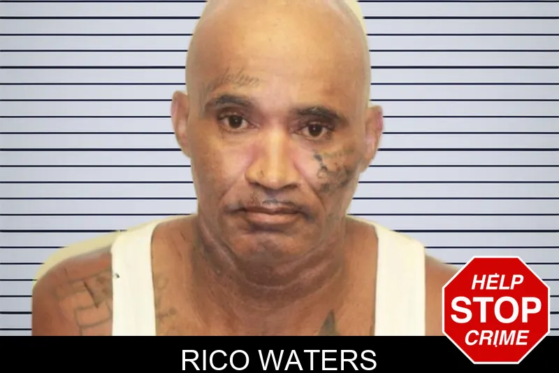 Rico Waters mugshot