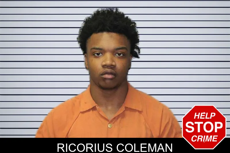 Ricorius Coleman mugshot