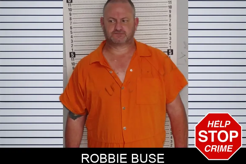Robbie Buse mugshot