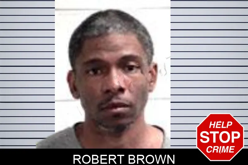 Robert Brown mugshot