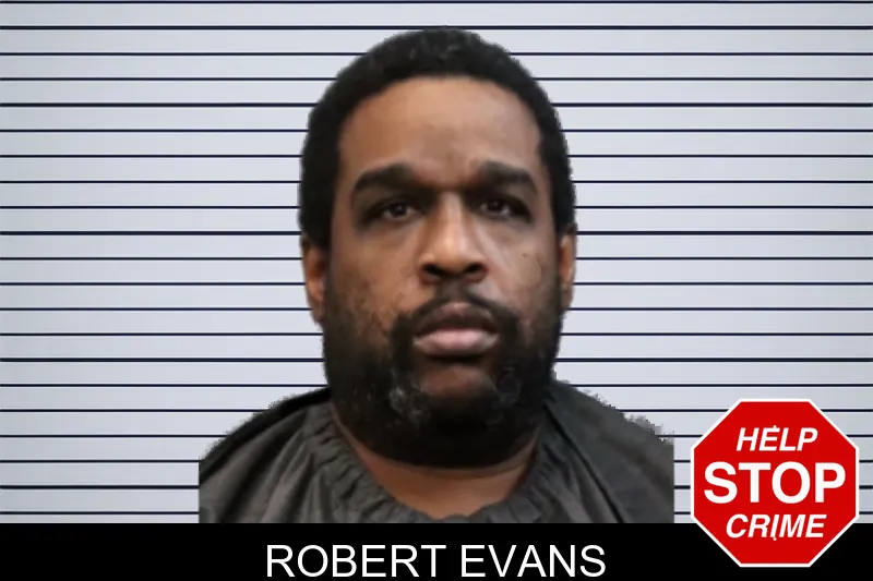 Robert Evans mugshot