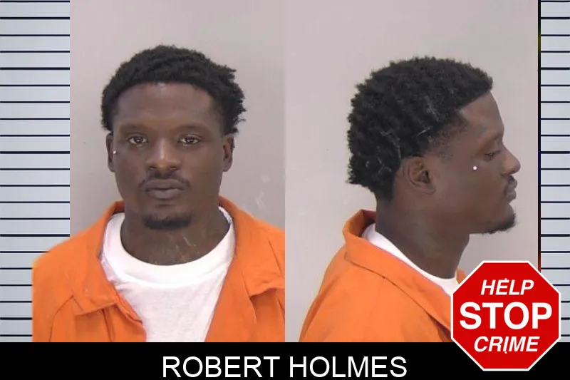 Robert Holmes mugshot
