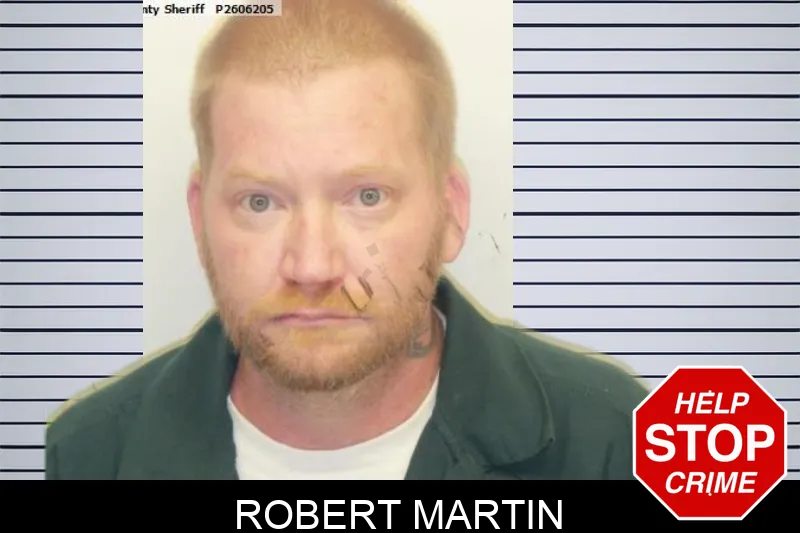 Robert Martin mugshot