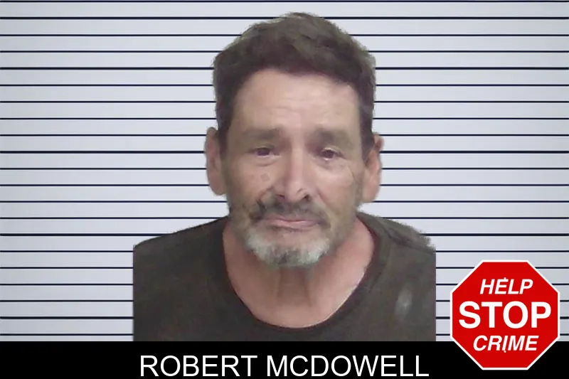 Robert McDowell mugshot