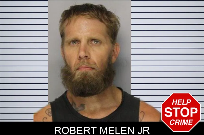 Robert Melen Jr mugshot