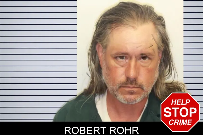 Robert Rohr mugshot