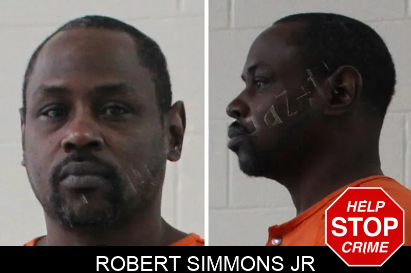 Robert Simmons Jr mugshot